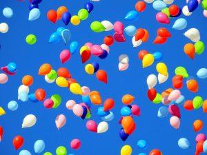 Luftballons im Karneval