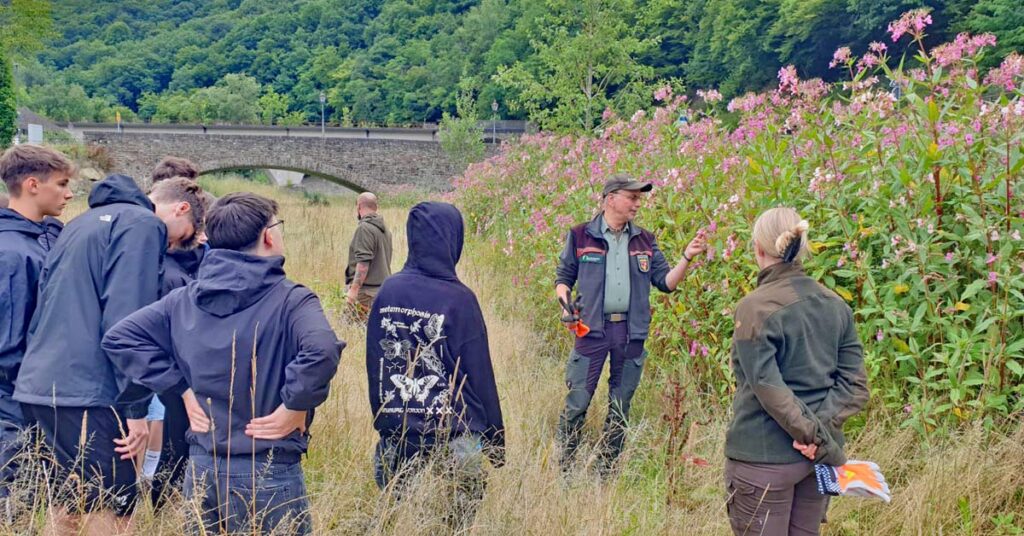 Gegen invasive Arten in Fuchshofen
