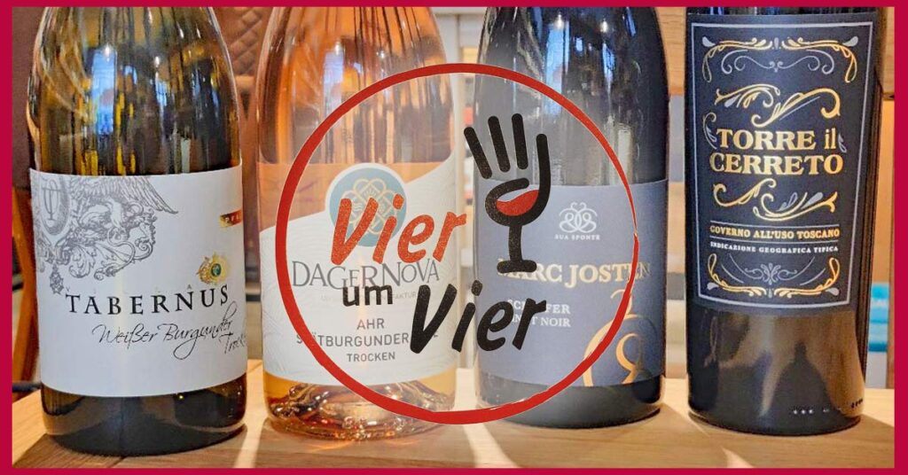 "Vier um Vier", die besondere Weinprobe
