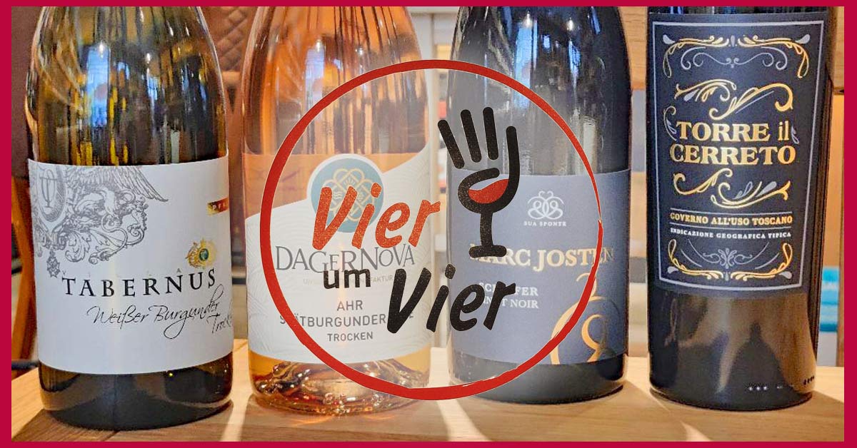 "Vier um Vier", die besondere Weinprobe
