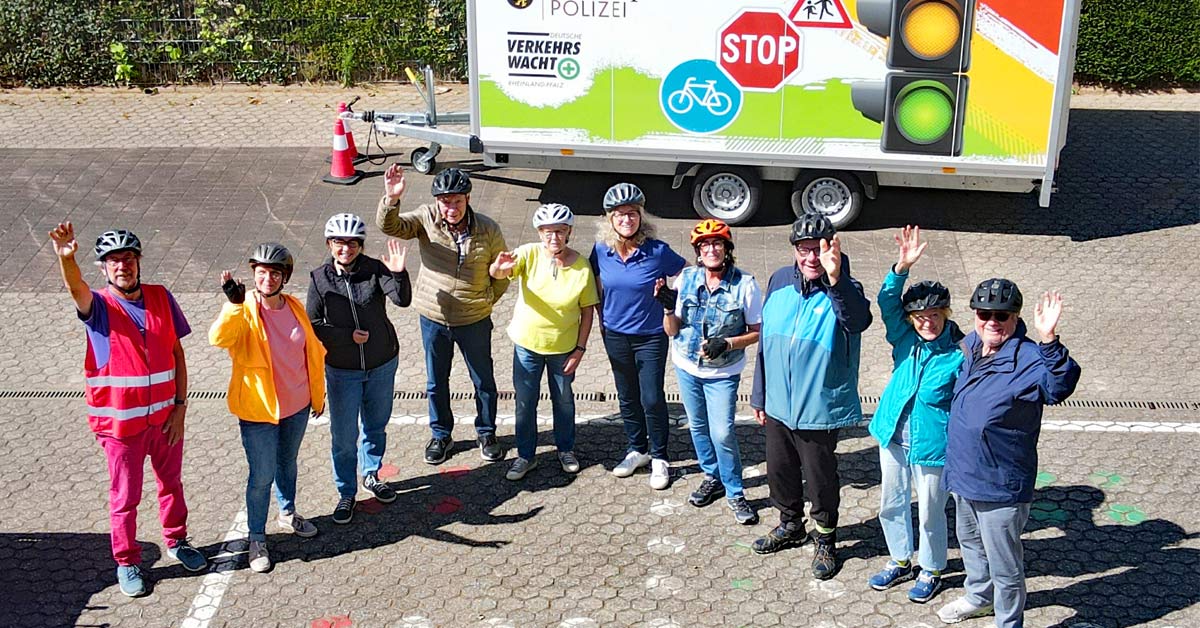 Mit großem Erfolg startete jüngst ein Sicherheitstraining „Fit 2 E-Bike“ auf dem Schulhof der Grundschule Bad Neuenahr.