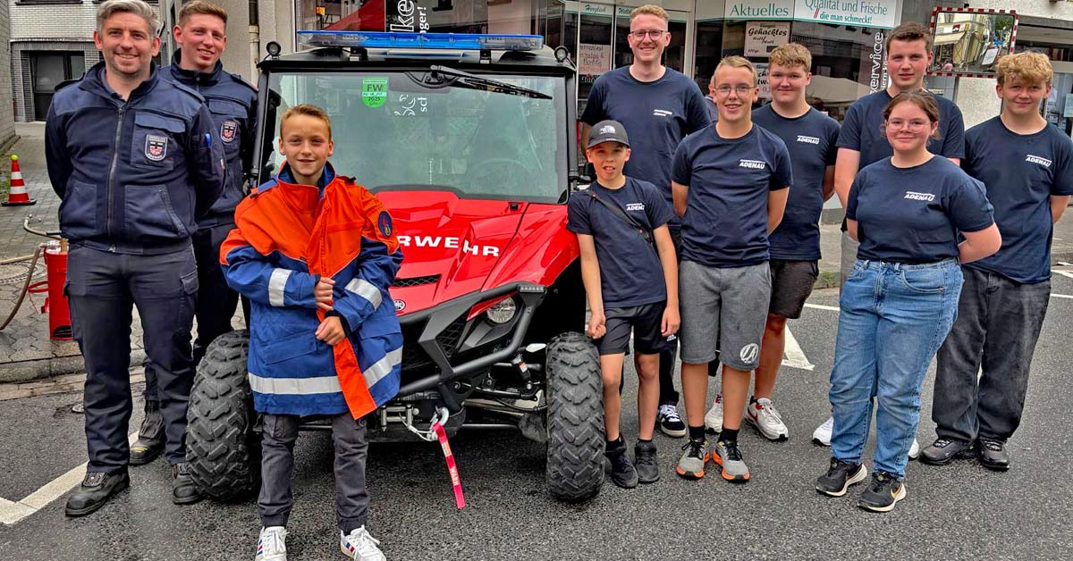 Am 14. September feiert die Jugendfeuerwehr der VG Adenau ihren 25. Geburtstag.