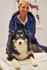 "Hundephysiotherapie kann Schmerzen lindern, Heilung fördern und die Beweglichkeit verbessern“, erklärt Bille Weidenbach. 