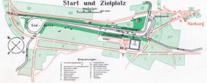 In nur zwei Jahren entstand der Nürburgring – mit 28 Kilometern Länge ein Meisterwerk durch Wälder, Felder und Höhenzüge der Eifel.