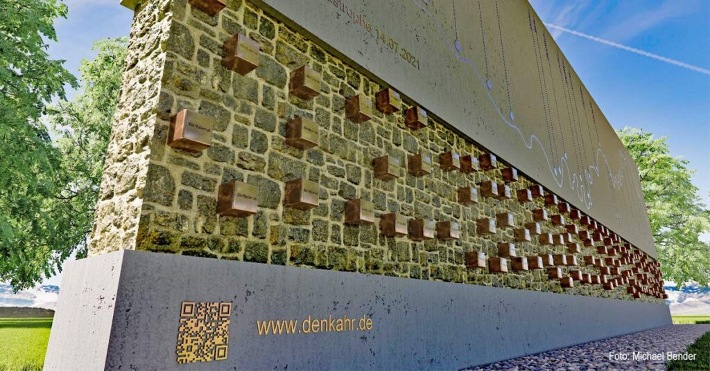 Das Denkmalprojekt DenkAHR schafft einen Ort der Trauer und des Erinnerns – ein Symbol für Hoffnung, Verantwortung und Zusammenhalt.