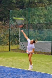 Zoe Bleffert trainiert in Ahrbrück unter der Anleitung ihres Vaters Markus Bleffert. 