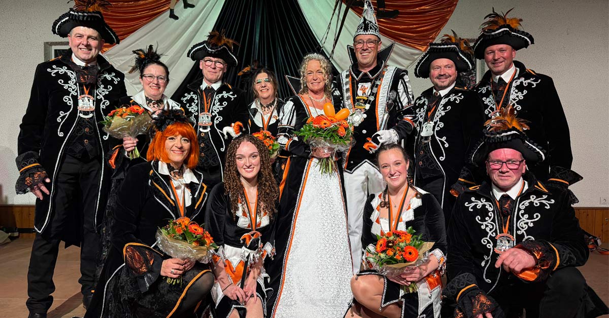 Die KG „Jeläse Jecke“ feiert ihr 22-jähriges Jubiläum im Bürgerhaus Glees – mit 300 Gästen, der Proklamation des Prinzenpaares Birgit I. und Marco I. Heuft sowie einer hohen Auszeichnung für Gründungsvorsitzenden Thorsten Kroll.