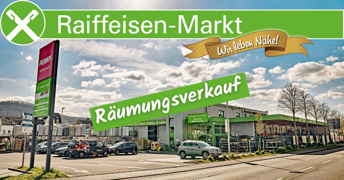 Der Standort schließt Ende 2025 – Der große Ausverkauf hat begonnen. Vorteilskartenbesitzer sparen sogar doppelt.