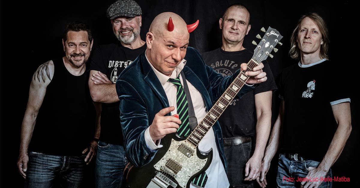 AC/DC-Power im Winzerverein: Lantershofen bereit für die „Dirty Deeds“-Feuertaufe.