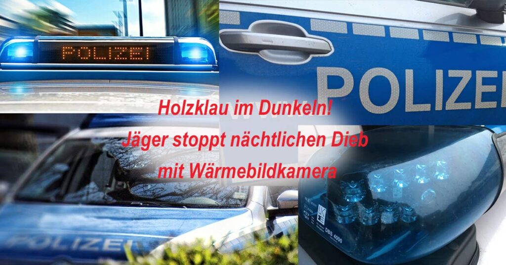 Eine Wärmebildkamera stoppte in Sinzig-Franken einen nächtlichen Holz-Diebstahl.