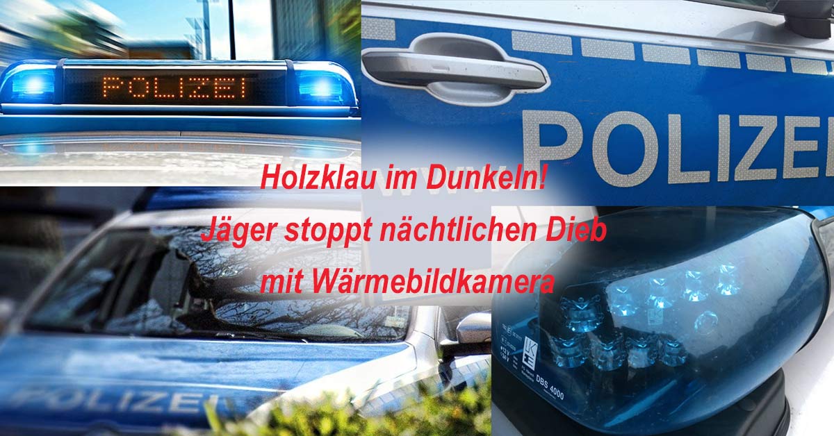 Eine Wärmebildkamera stoppte in Sinzig-Franken einen nächtlichen Holz-Diebstahl.