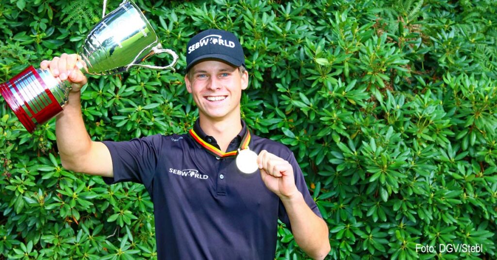 Tim Brohl aus Bad Breisig zählt zu den besten Nachwuchsgolfern Deutschlands.