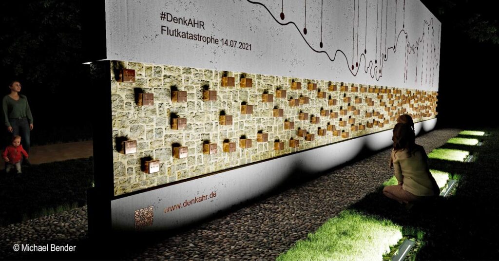 So wird es aussehen, das Denkmal "DenkAHR"