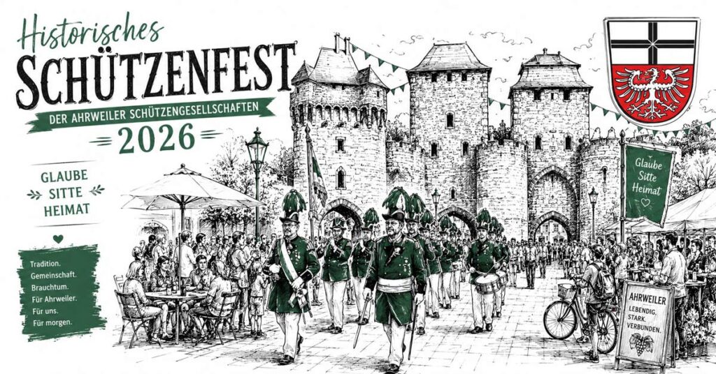 Am 30. Mai starten die Festivitäten in Ahrweiler.