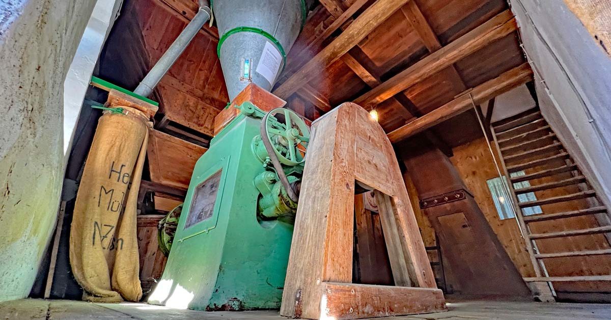 Historische Wassermühle anziehend: Henk’s Mühle in Niederzissen beim Mühlentag geöffnet.