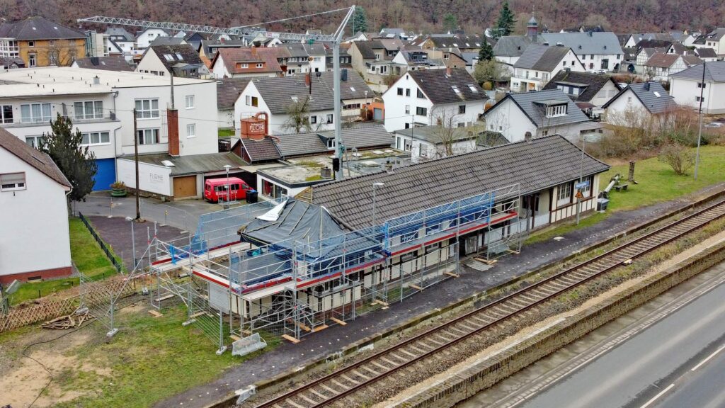 Der historische Bahnhof in Walporzheim 1