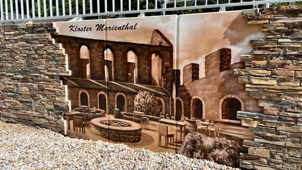 Das Kloster Marienthal ist ein lohnenswertes Ziel für Einheimische und Gäste.