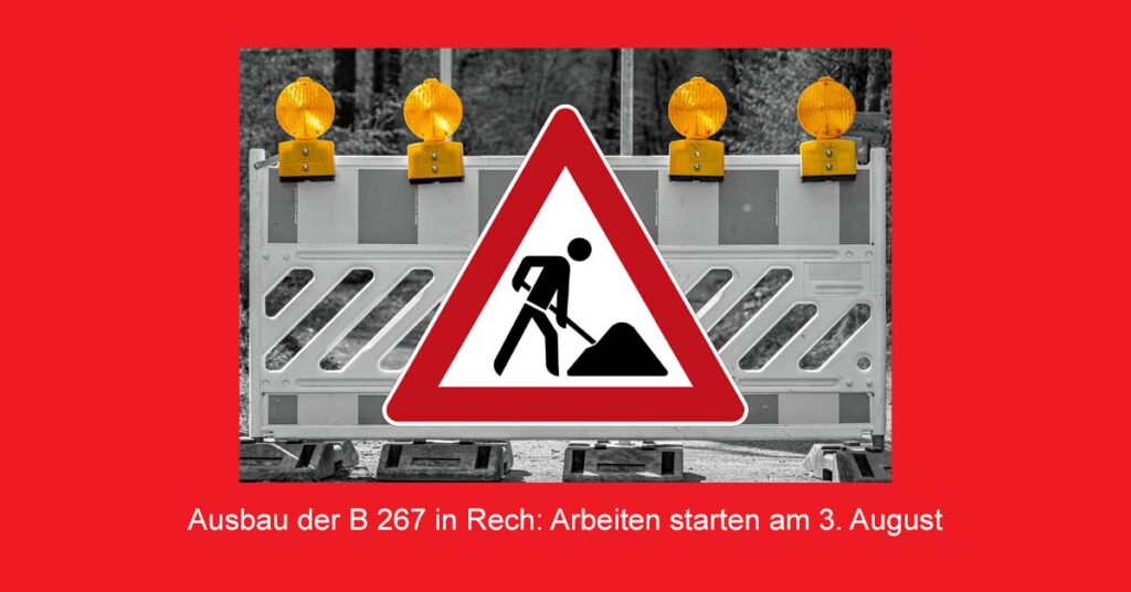Neuer Belag, neue Wege und zeitweise komplette Sperrung: Der Vollausbau der Ortsdurchfahrt Rech steht bevor.
