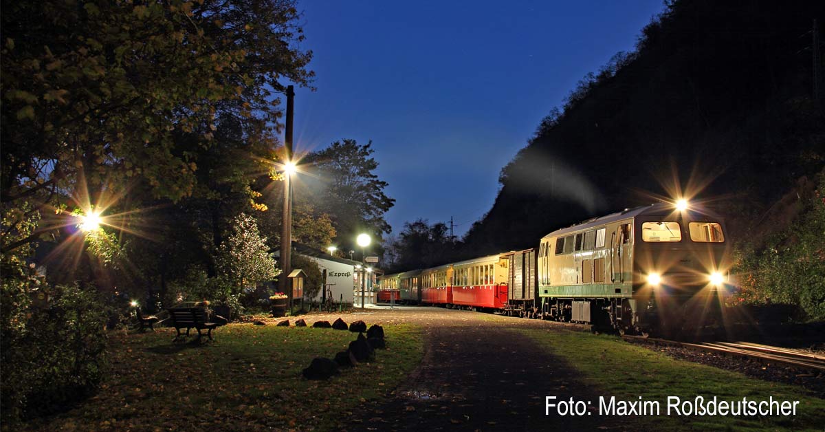 Ein lauer Sommerabend, das rhythmische Klappern der Schienen und der Fahrtwind im Gesicht: Am Samstag, 29. August, verwandelt sich die historische Brohltalbahn in eine rollende Romantik-Oase.