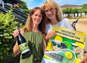 Heike Holzapfel, neue Verantwortliche bei der DAGERNOVA. und Annette Bartsch, Turnierdirektorin freuen sich auf attraktiven Tennissport in Bad Neuenahr-Ahrweiler.