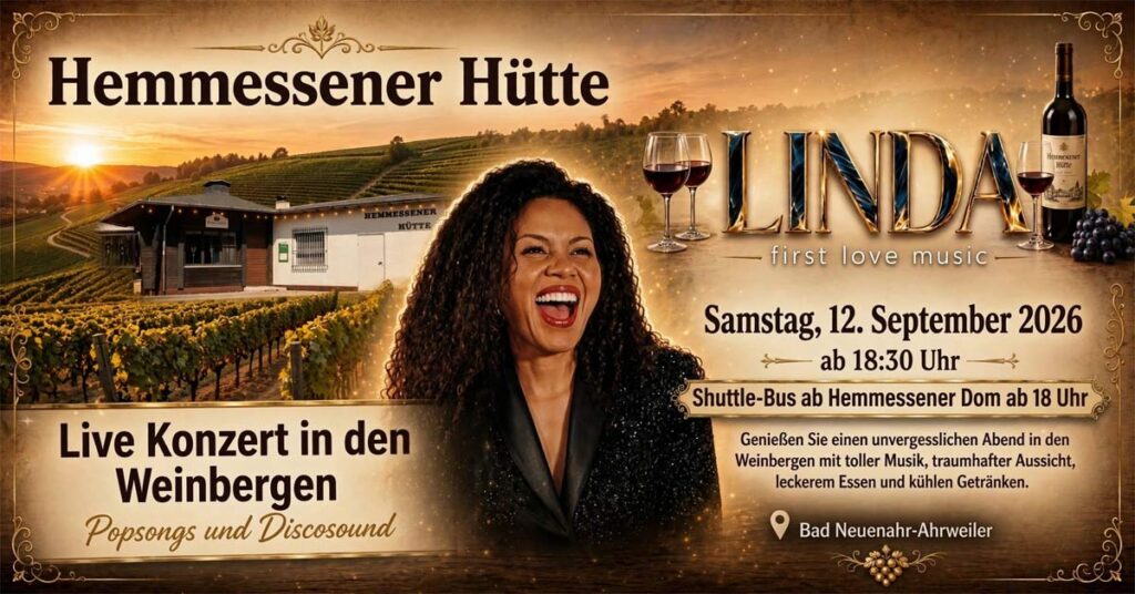Wenn die Aussicht über die Weinberge zur Konzertkulisse wird.
