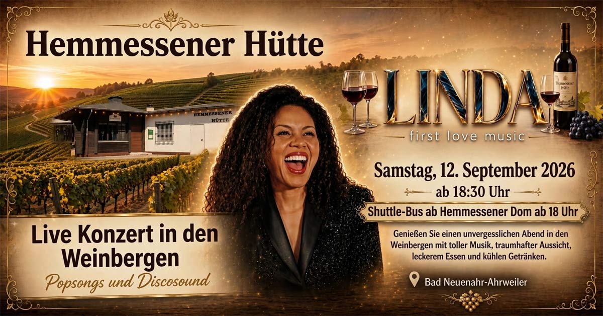 Wenn die Aussicht über die Weinberge zur Konzertkulisse wird.
