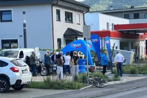 Martin Kallweitt, AfD: "Die Bürger aus Dernau haben uns sehr freundlich und auch zahlreich begrüßt."